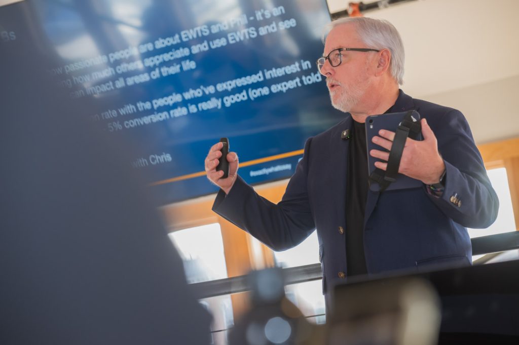 Marc A. Pitman, CSP emceeing an event